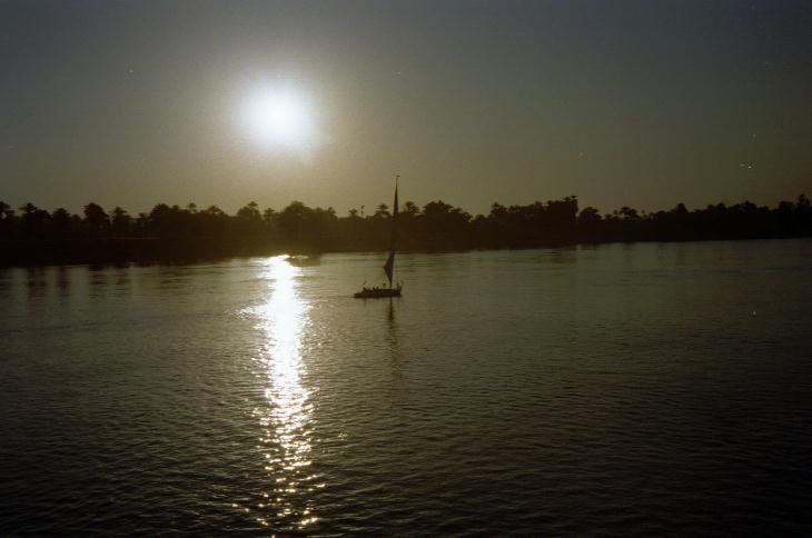 Tramonto sul Nilo
